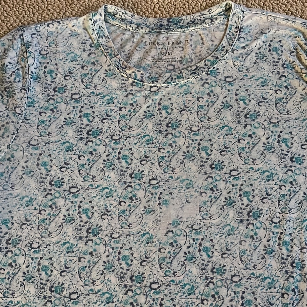 Lucky 🍀 Paisley light cotton tee